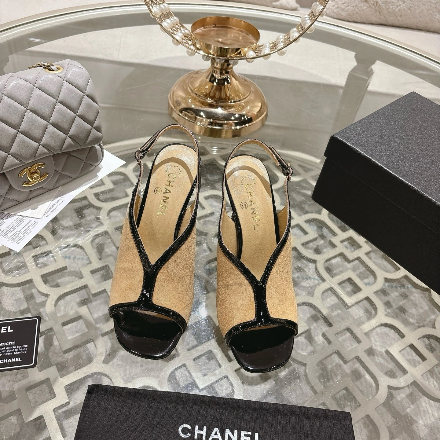 COCO-- 3h1958 G46538-B20969-U1768 cowhide Heel height ：8.5cm item:E-X541I2411